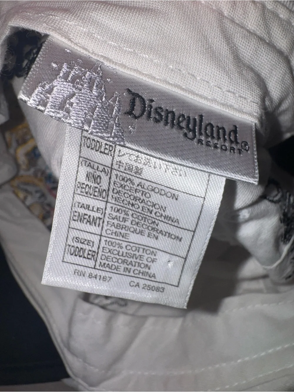 Walt Disney World Parks Mickey Mouse Minnie Mouse Toddler Hat